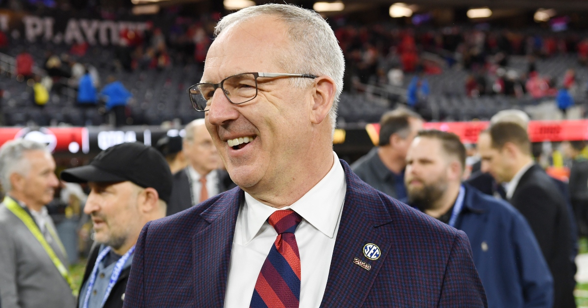 Greg Sankey explains the possibility of moving College Football Playoff closer to regular season