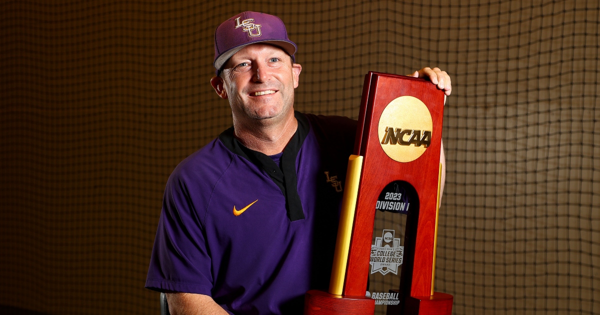 Jay Johnson opens up on overcoming past CWS heartbreak, leading LSU to victory