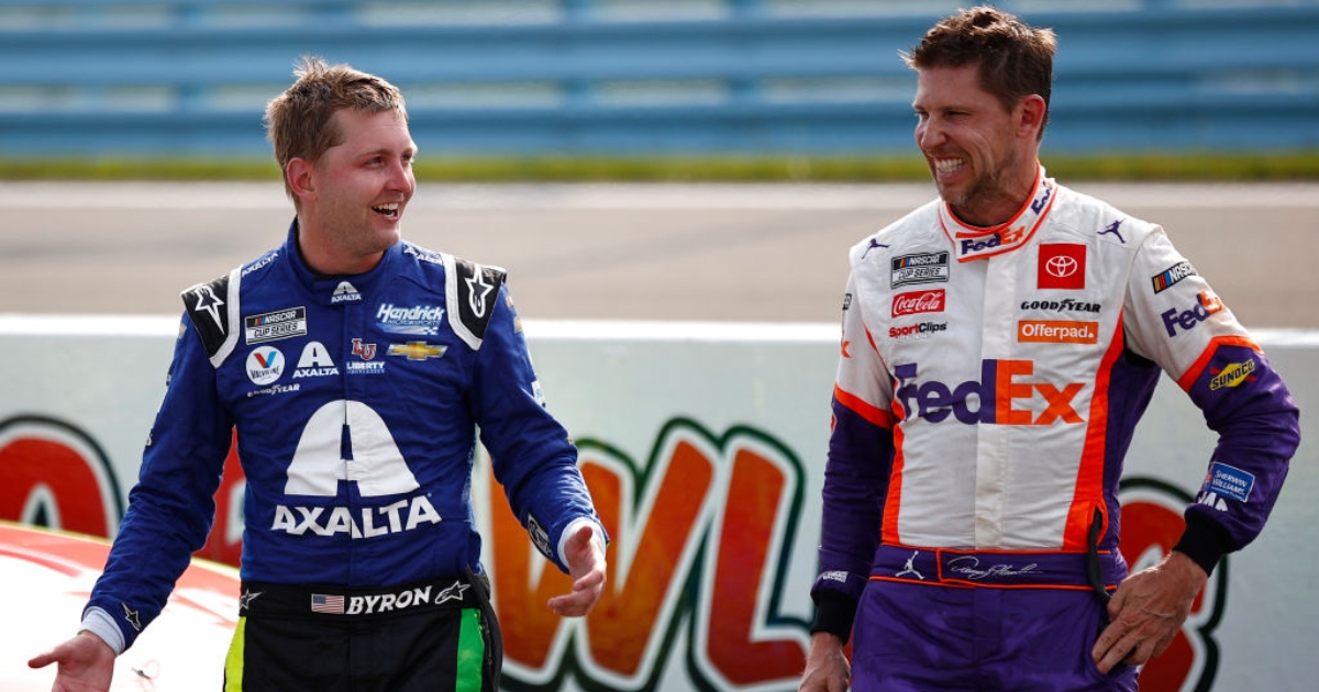 Denny Hamlin, William Byron weigh in on SAFER barriers, Next Gen car safety