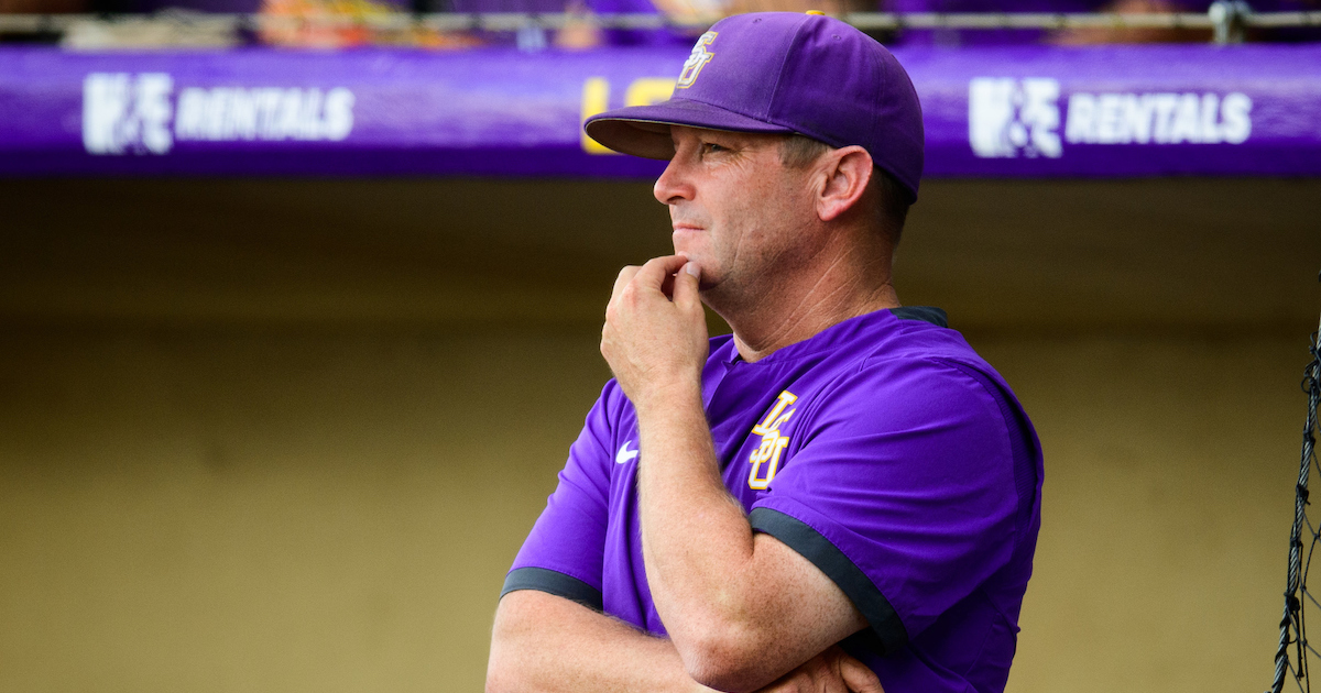 LSU Baseball coach Jay Johnson named Coach of the Year