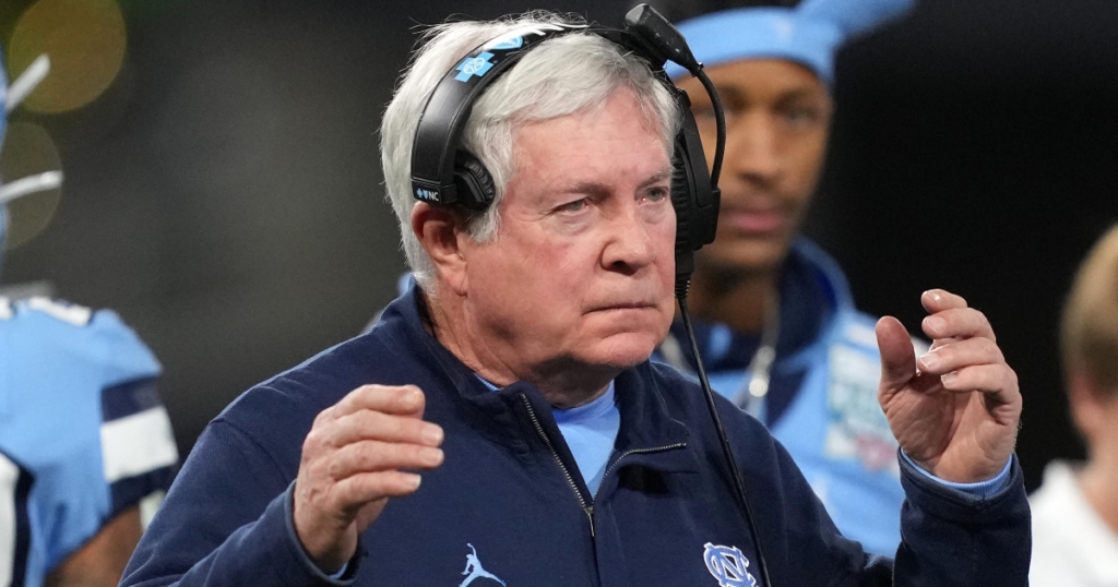 North Carolina HC Mack Brown