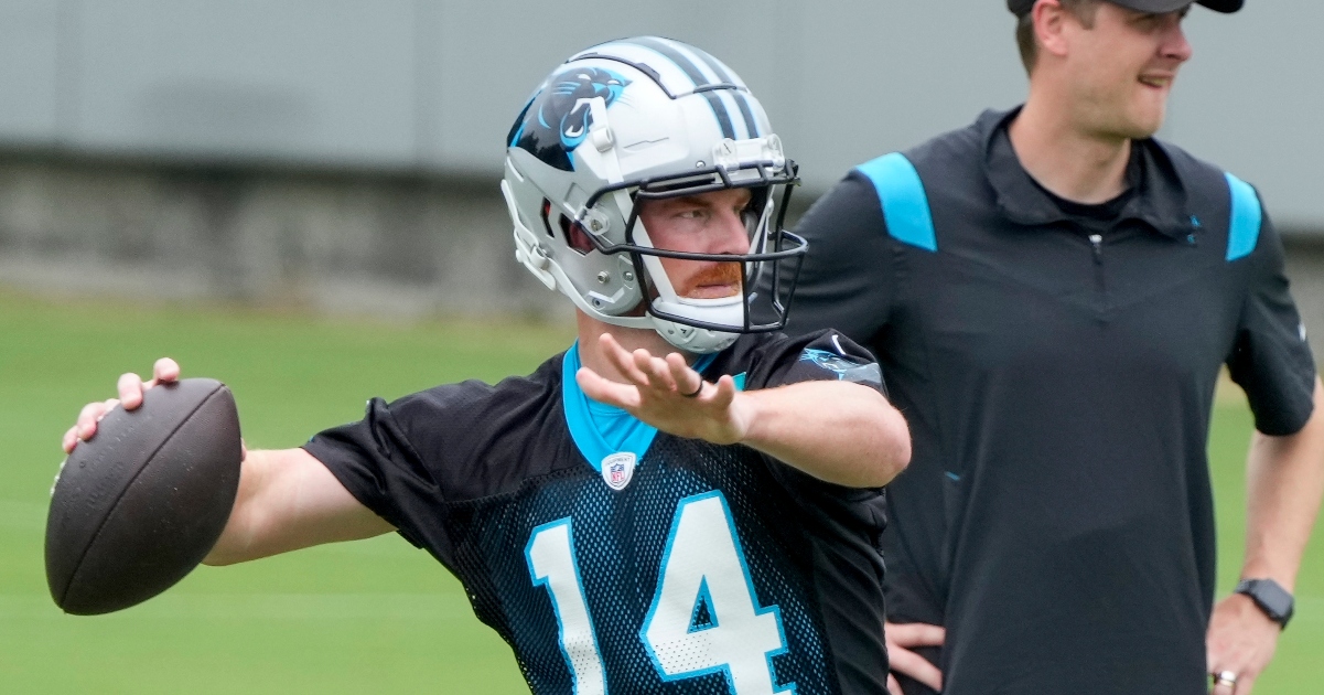 Panthers QB Andy Dalton says he still view's himself as an #NFL