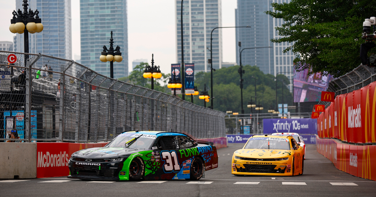 NASCAR Xfinity Series will start on rain tires for Chicago practice