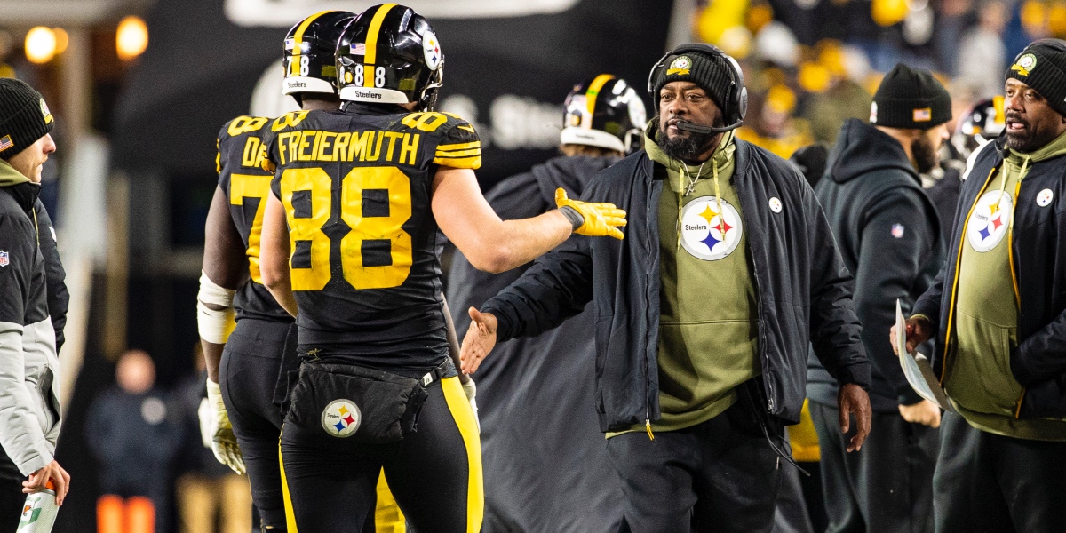 Pat Freiermuth Thriving under Mike Tomlin's 'Never Satisfied' Approach