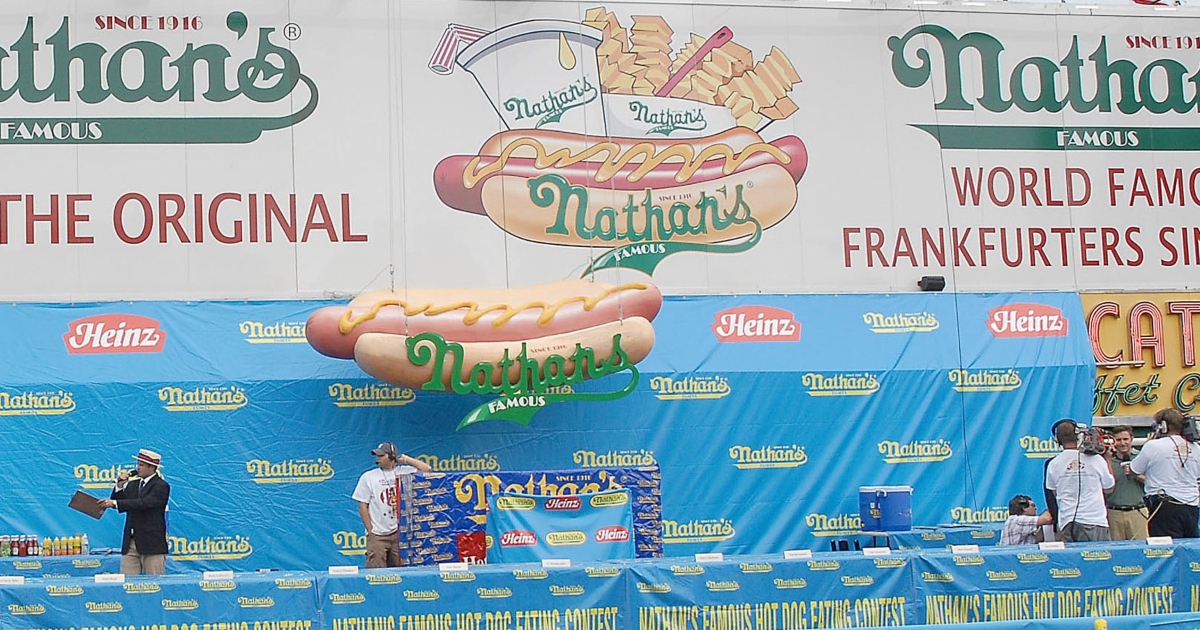Patrick Bertoletti wins Nathan’s 4th of July Hot Dogs Contest
