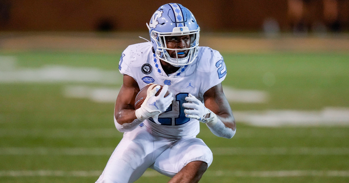 Mack Brown explains the dynamic within North Carolina's running back room