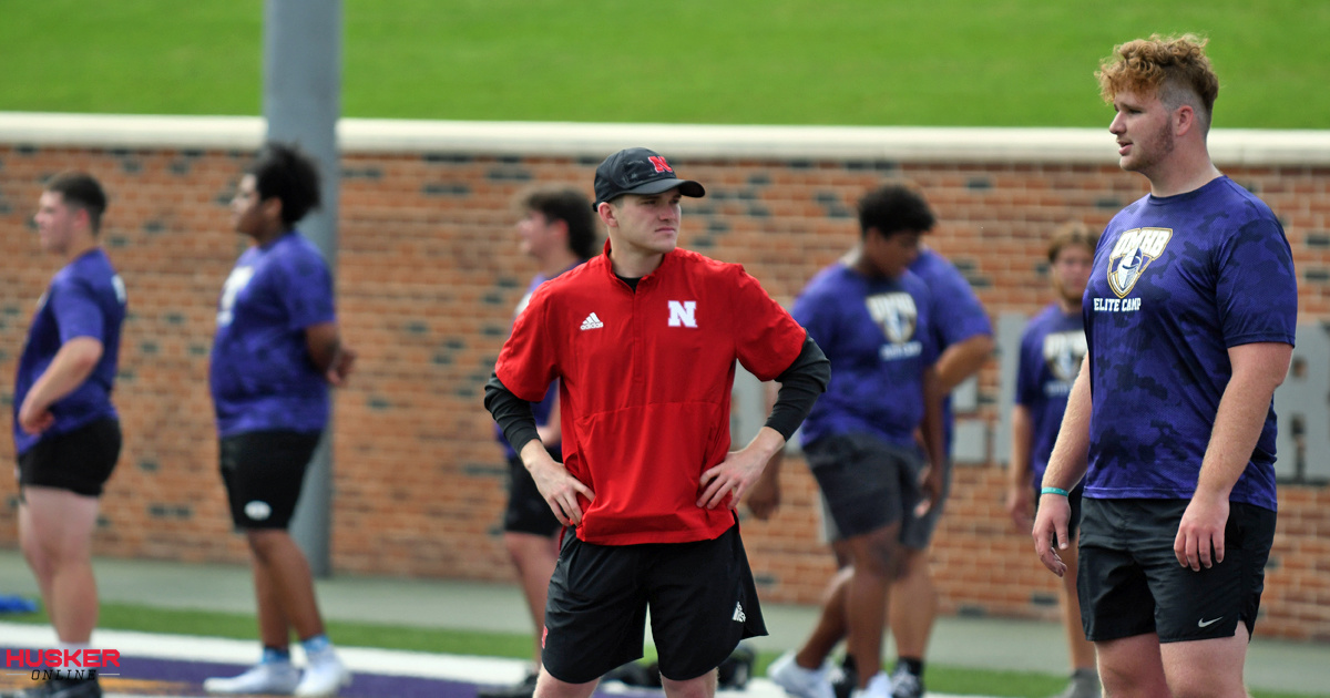 Garret McGuire discusses Nebraska’s wide receiver room and talented freshmen class