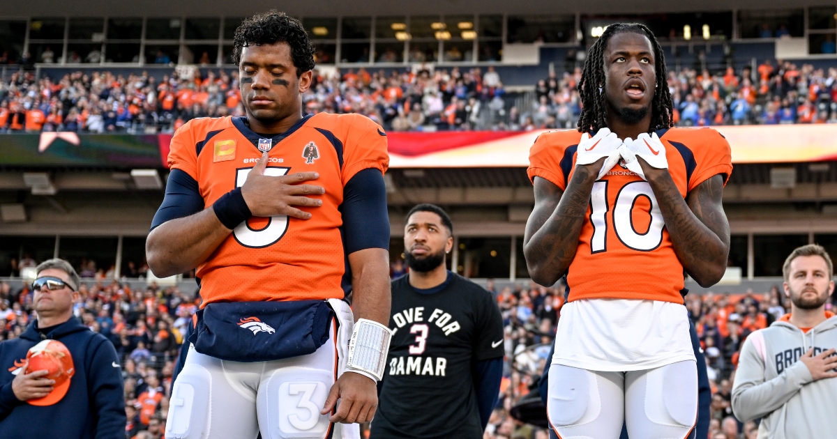 Denver Broncos' WR Jerry Jeudy has Been Attending Quarterback Meetings to  Bond with Russell Wilson - Sports Illustrated Mile High Huddle: Denver  Broncos News, Analysis and More