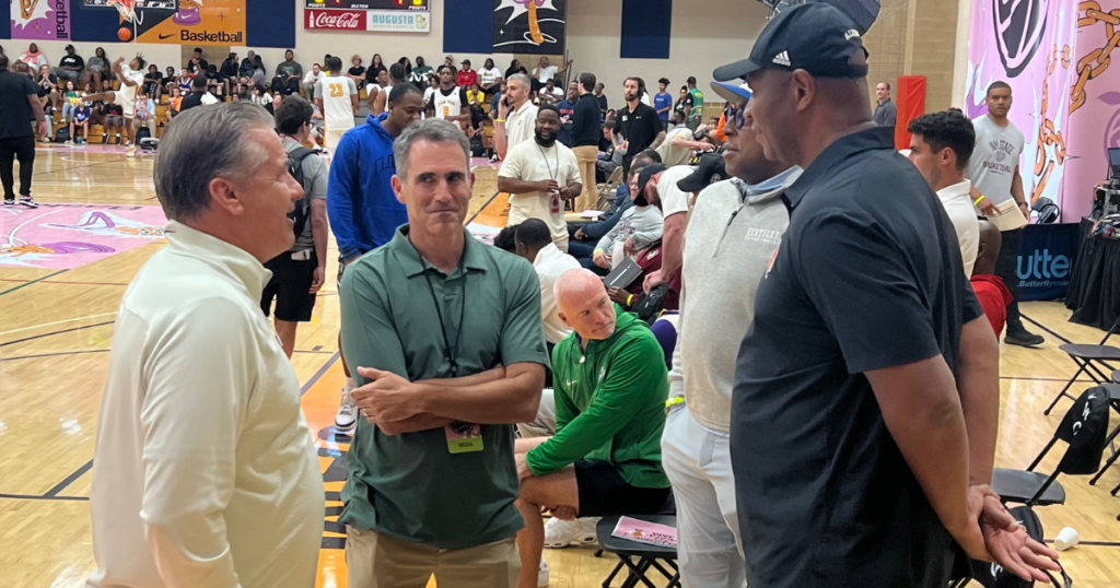 Who Kentucky coaches watched to open Peach Jam On3