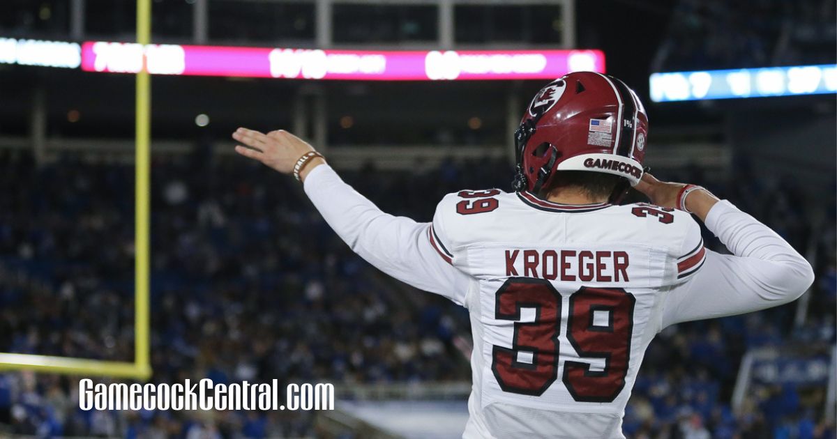 South Carolina punter Kai Kroeger invited to participate in 2025 NFL Combine