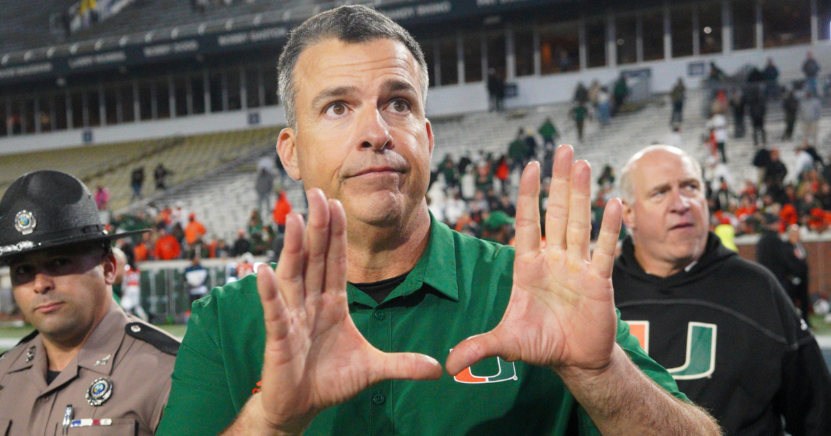 Mario Cristobal reveals lessons learned during roller-coaster Year 1 at Miami