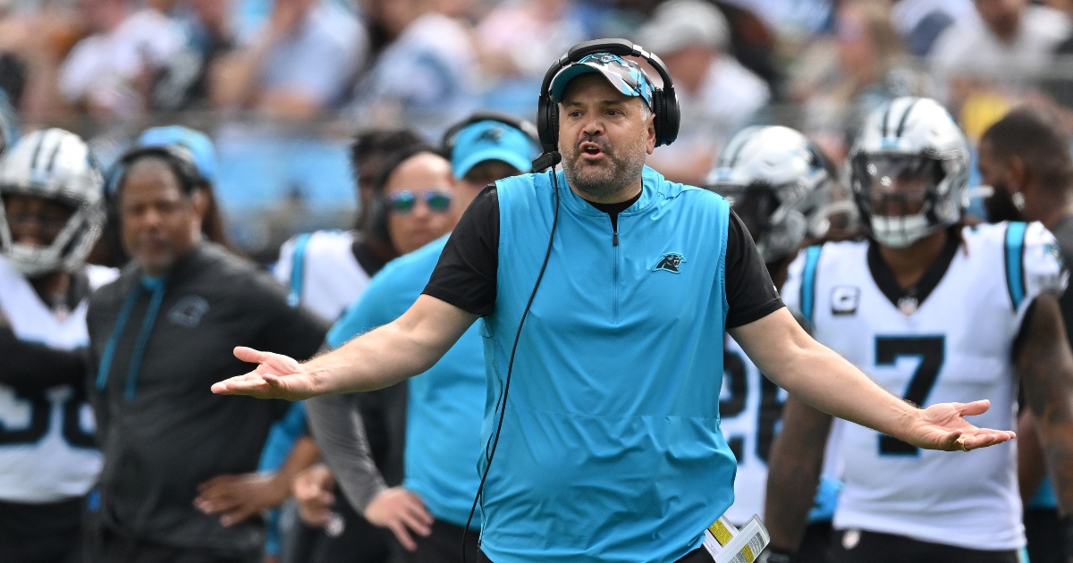 Carolina Panthers fire Matt Rhule after 11-27 record