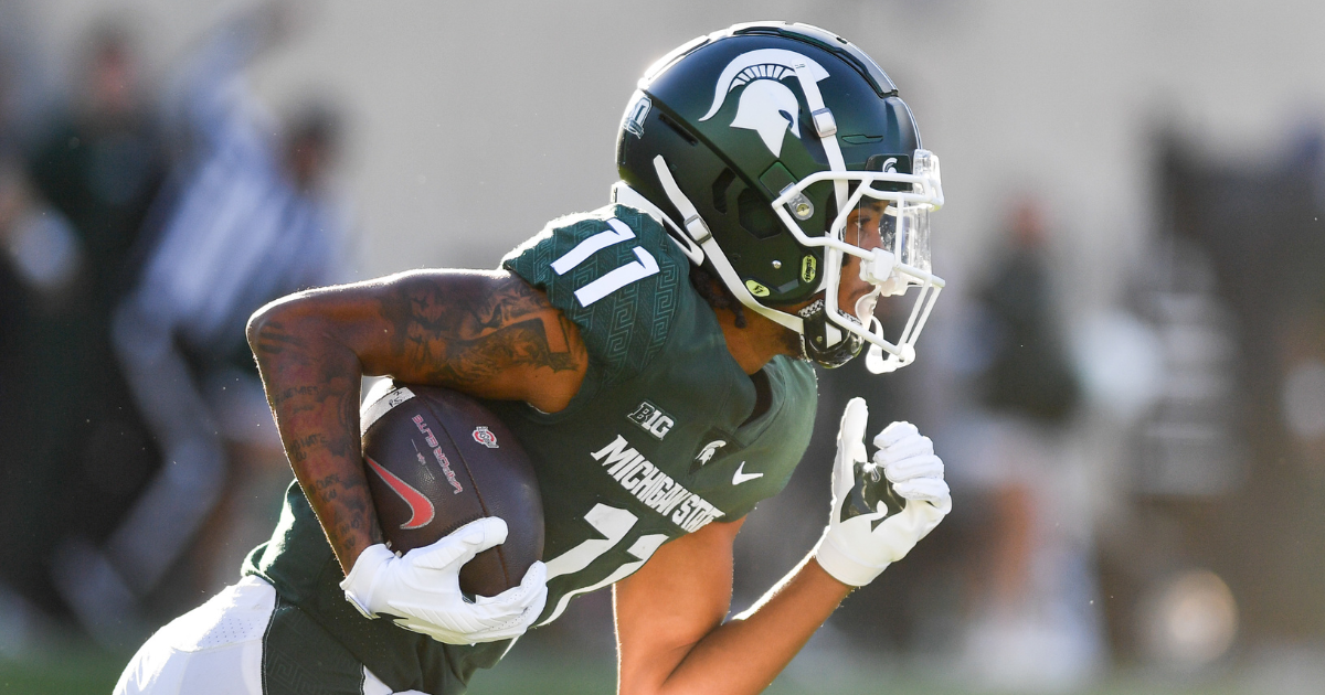 Faced with opportunity, Michigan State WR Tyrell Henry ready to make noise this fall