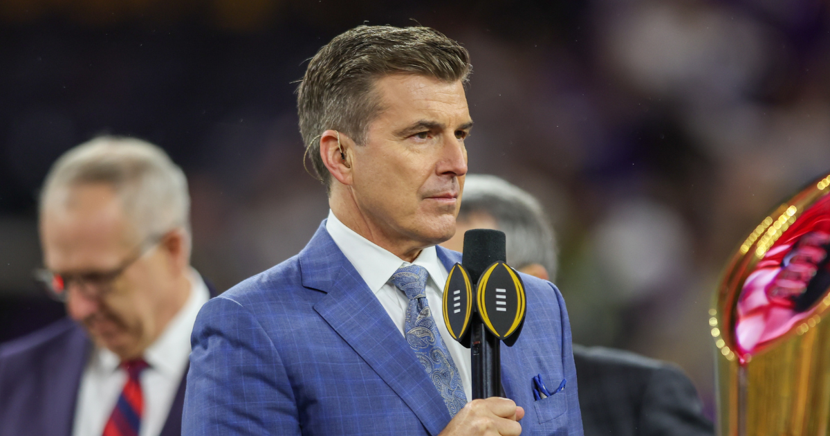 Rece Davis reveals his pick for the LSU-Ole Miss game