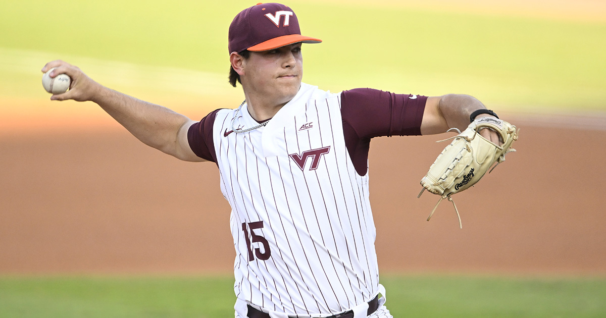 Levi Hackenberg Virginia Tech RHP Drue Hackenberg selected by Atlanta Braves in 2023 ...