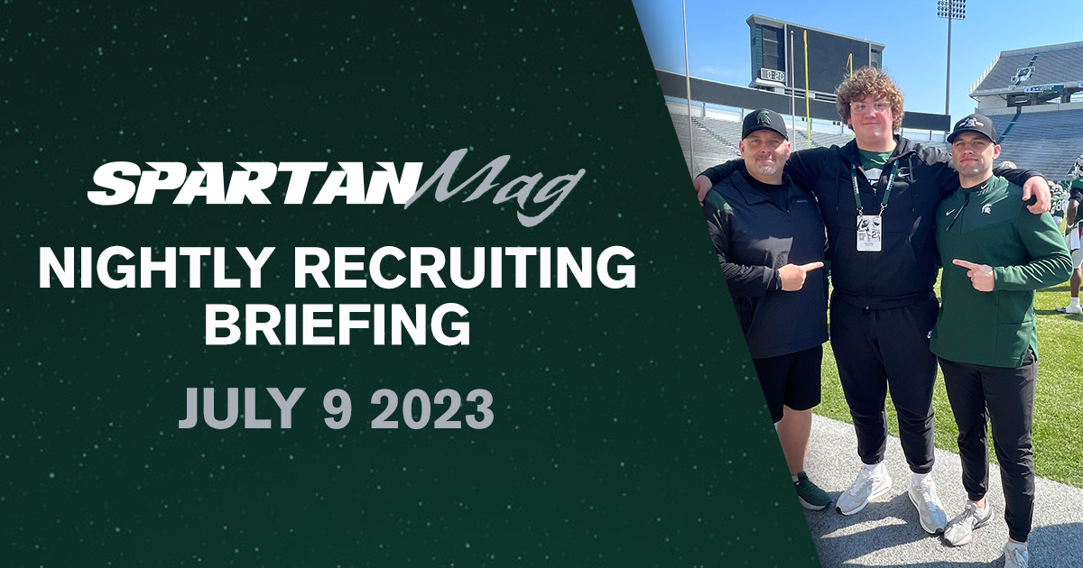 Nightly Recruiting Briefing: In-state 2026 target visiting Michigan State