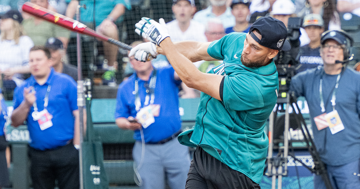 Check out Zach LaVine's massive homer from the MLB celeb softball game