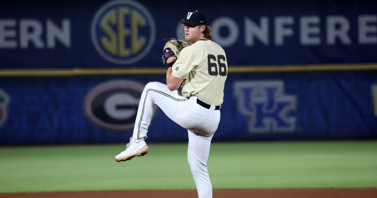 Vanderbilt RHP Thomas Schultz selected by the Washington Nationals in 2023 MLB Draft