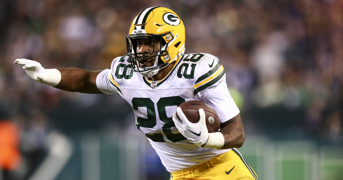 Green Bay Packers place running back AJ Dillon on injured list and end 2024 season