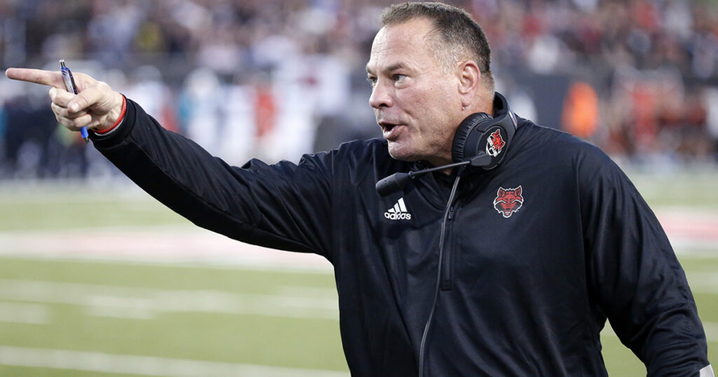 Arkansas State head coach Butch Jones