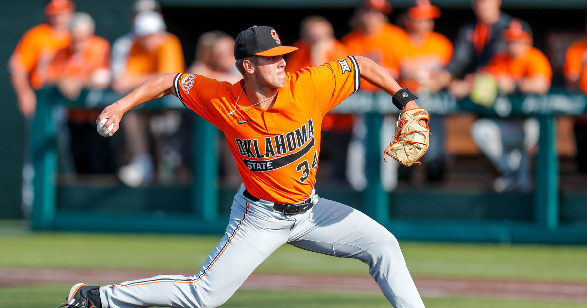 Oklahoma State pitcher Isaac Stebens selected by the Boston Red Sox in 2023 MLB Draft - On3