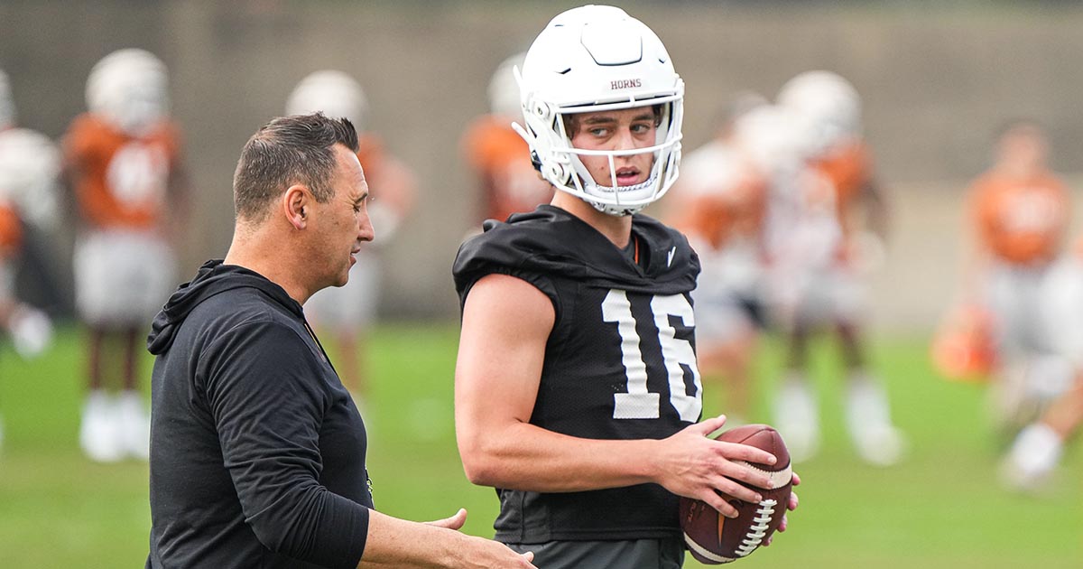 Steve Sarkisian calls out Peyton, Eli Manning when discussing Arch Manning’s performance vs. UTSA