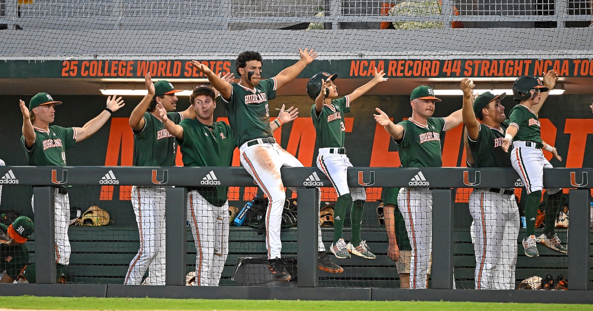 Miami baseball ties program record for most players selected in first 10 rounds of MLB Draft