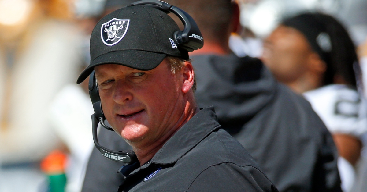 Jon Gruden is Out as Raiders Head Coach After New Batch of Offensive Emails  Leak - Bleacher Nation