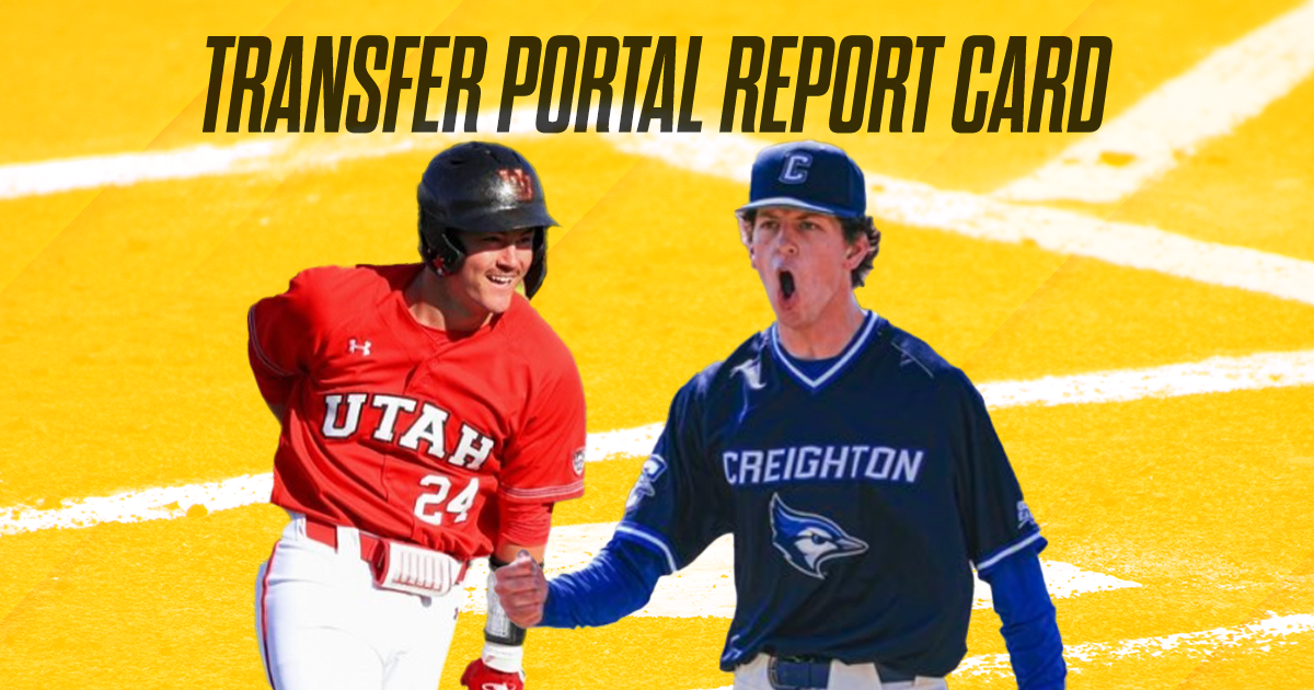 Iowa Baseball Transfer Portal Report Card