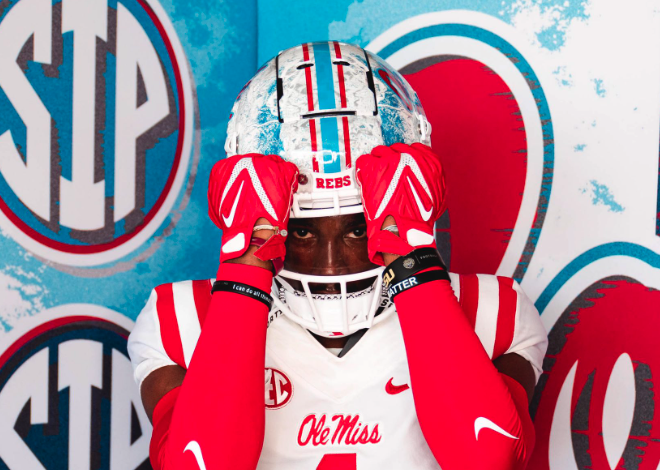 ‘I’m trying to make sure my commitment is the right one’: Arkansas commit Noreel White arrives at Ole Miss, ready to make a final decision