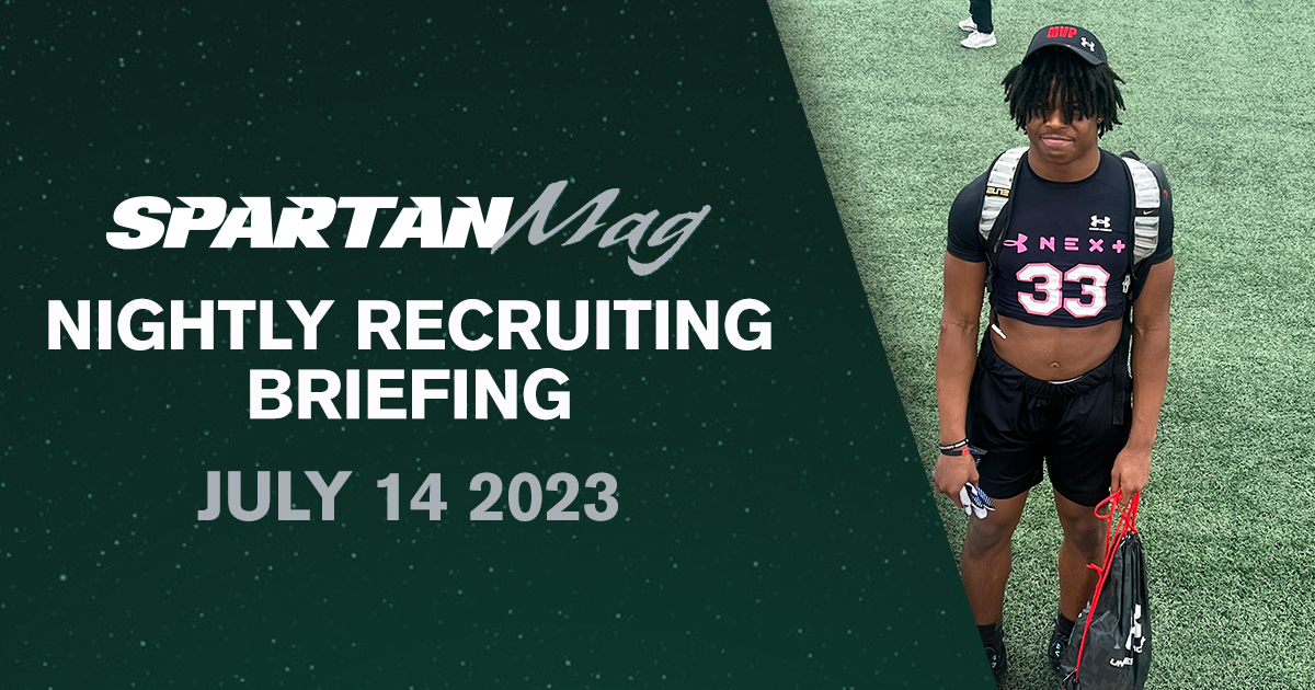 Michigan State Nightly Recruiting Briefing: In-state 2025 targets added to Spartan Dawg Con visitor list