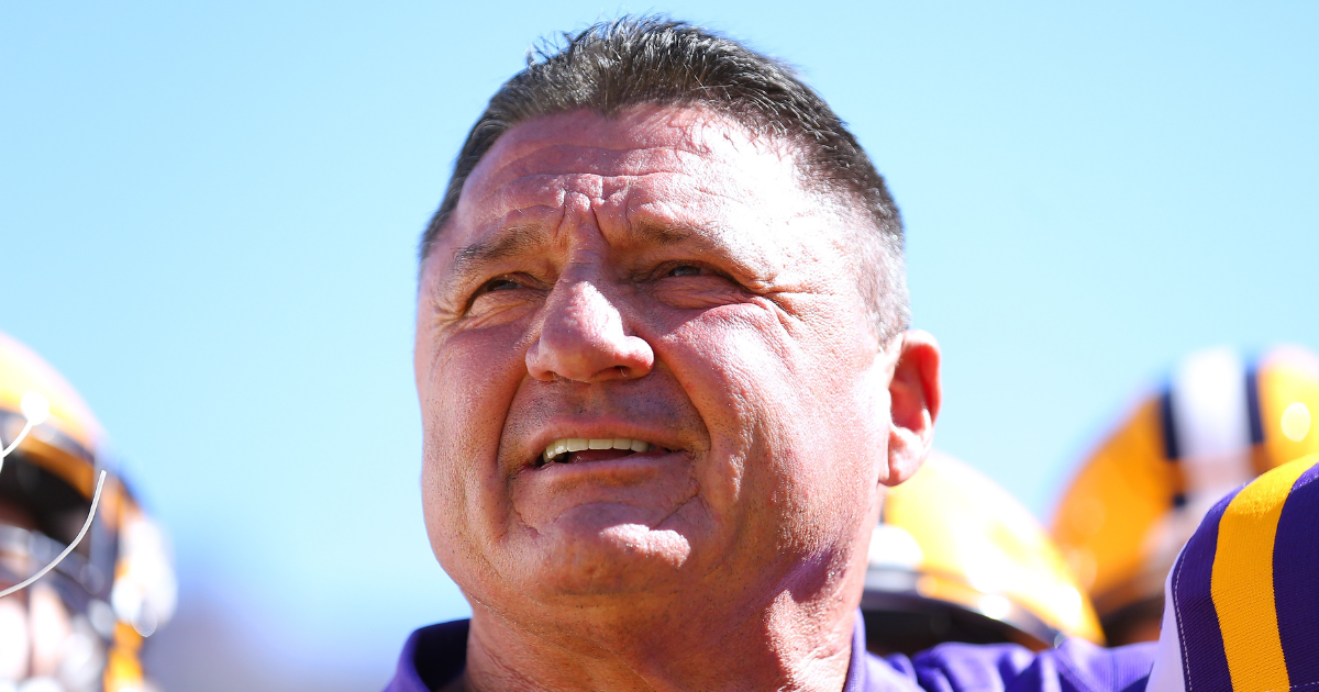 Ed Orgeron Refutes Baffling Northwestern Report, It's Possible Something  Hilarious Just Happened