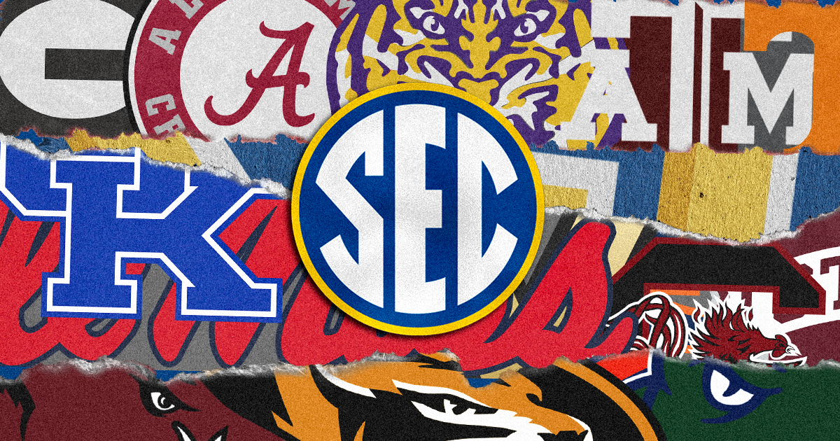 2023 SEC Predictions Order of finish by Division, SEC Championship