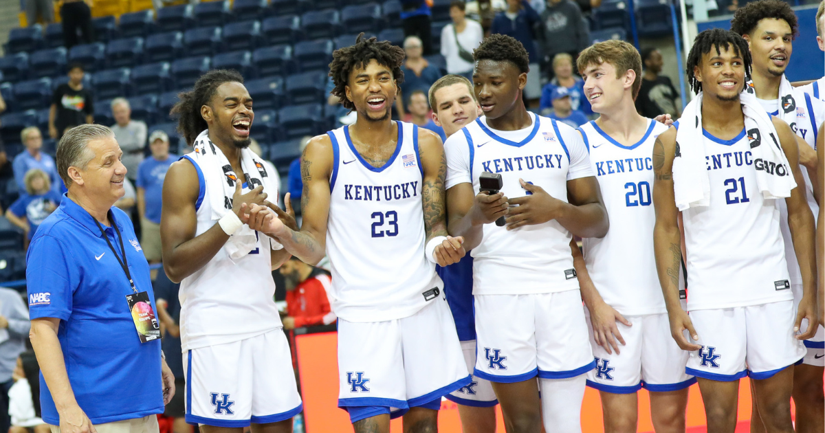 LOOK: Kentucky’s cumulative stats from a 4-0 run at GLOBL Jam