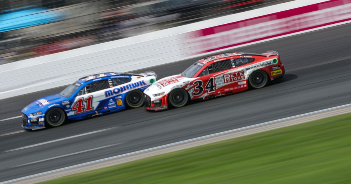 Michael McDowell addresses post-race talk with Ryan Preece