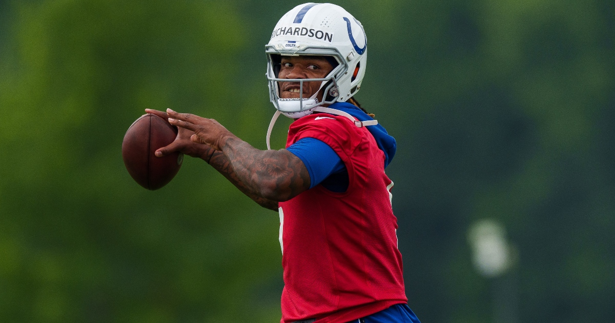 Indianapolis Colts Anthony Richardson is the PERFECT Quarterback for Shane  Steichen 