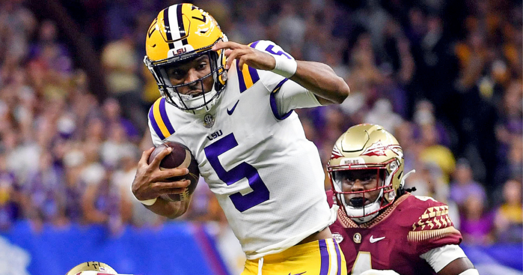 LSU QB Jayden Daniels