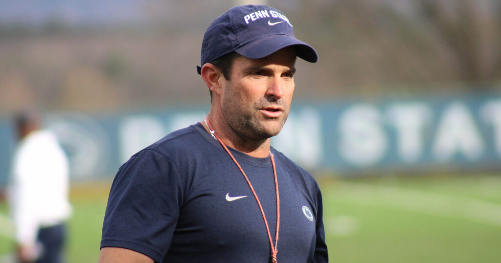 Penn State defensive coordinator Manny Diaz