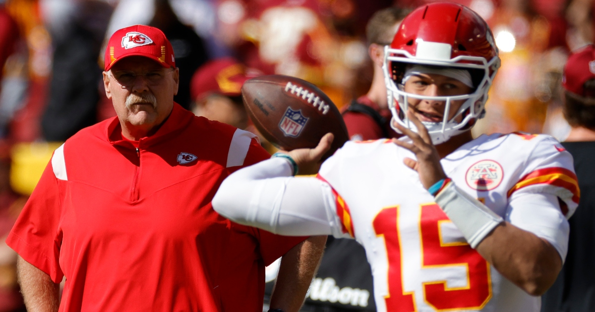 Andy Reid says Patrick Mahomes needs to 'keep on cranking' towards