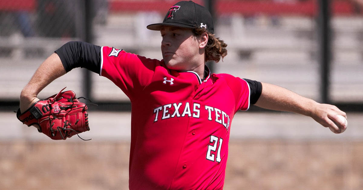 Arkansas baseball lands commitment from Texas Tech transfer pitcher Mason Molina