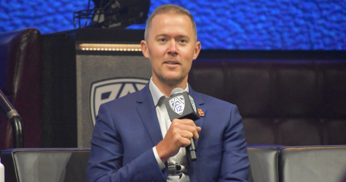 Lincoln Riley at Pac-12 Media Day on Year 2, Caleb Williams and the ...