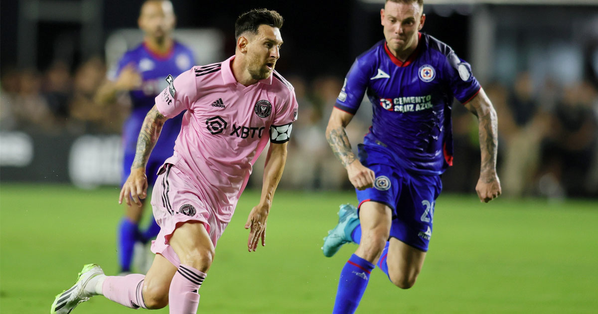 Lionel Messi scores game winner on free kick in final moments of MLS debut