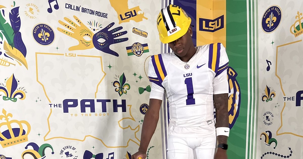 LSU making big push for 4-star WR Jacorey Watson