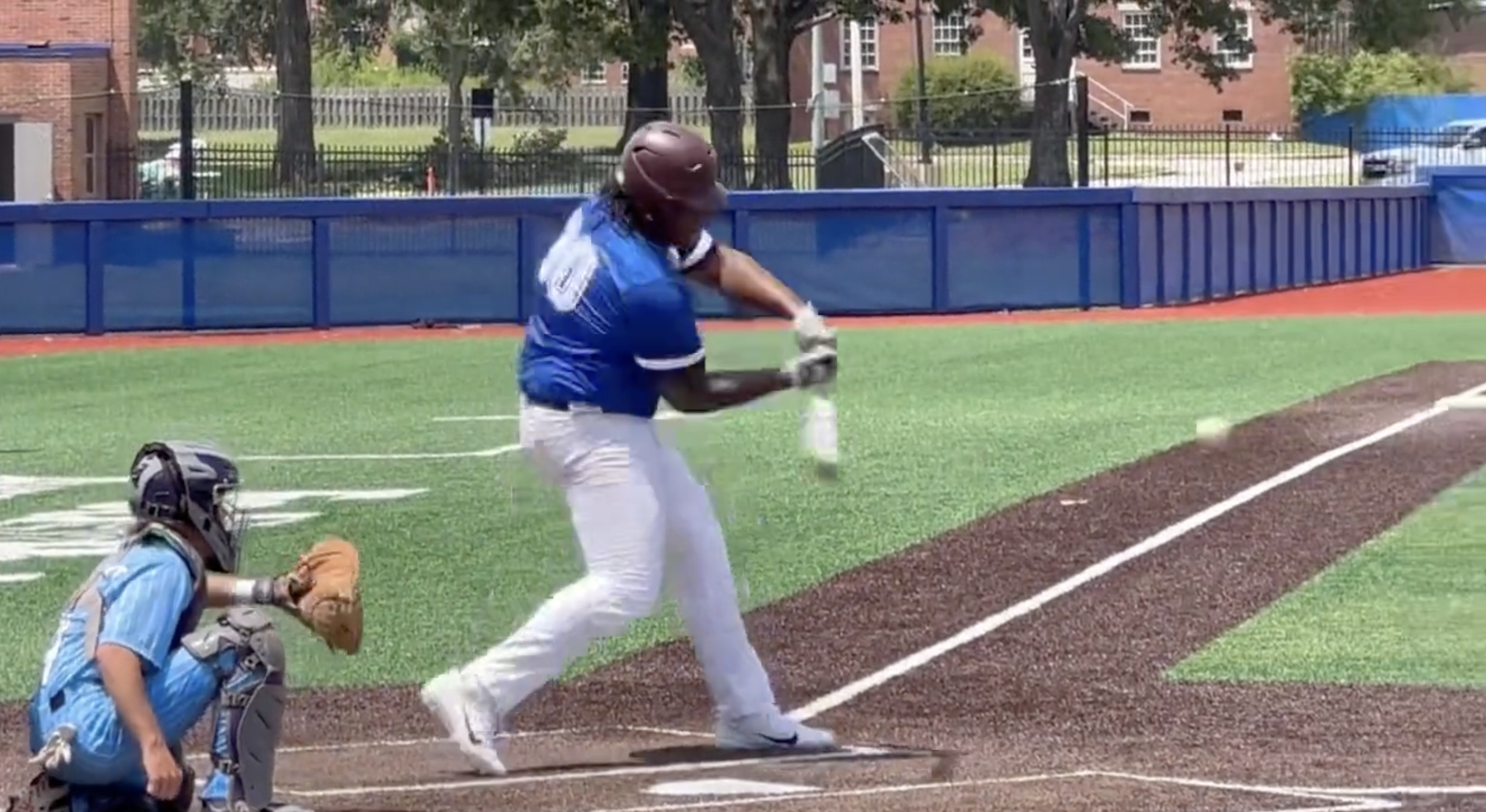 WATCH: Ole Miss DL commit William Echoles can do it on the baseball diamond as well