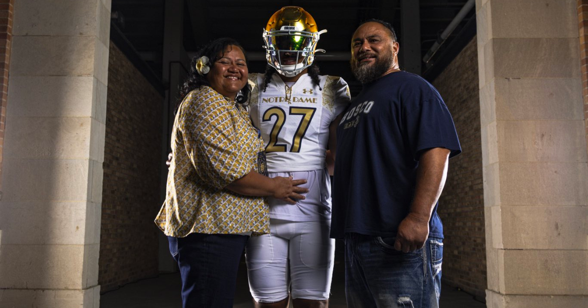 Four-star LB Kyngstonn Viliamu-Asa details decision to pick Notre Dame over Ohio State and USC