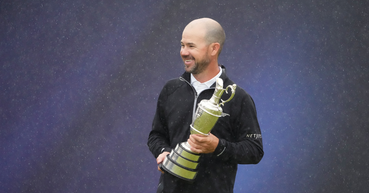 Brian Harman credits motivation from Georgia’s Kirby Smart to win 2023 Open Championship