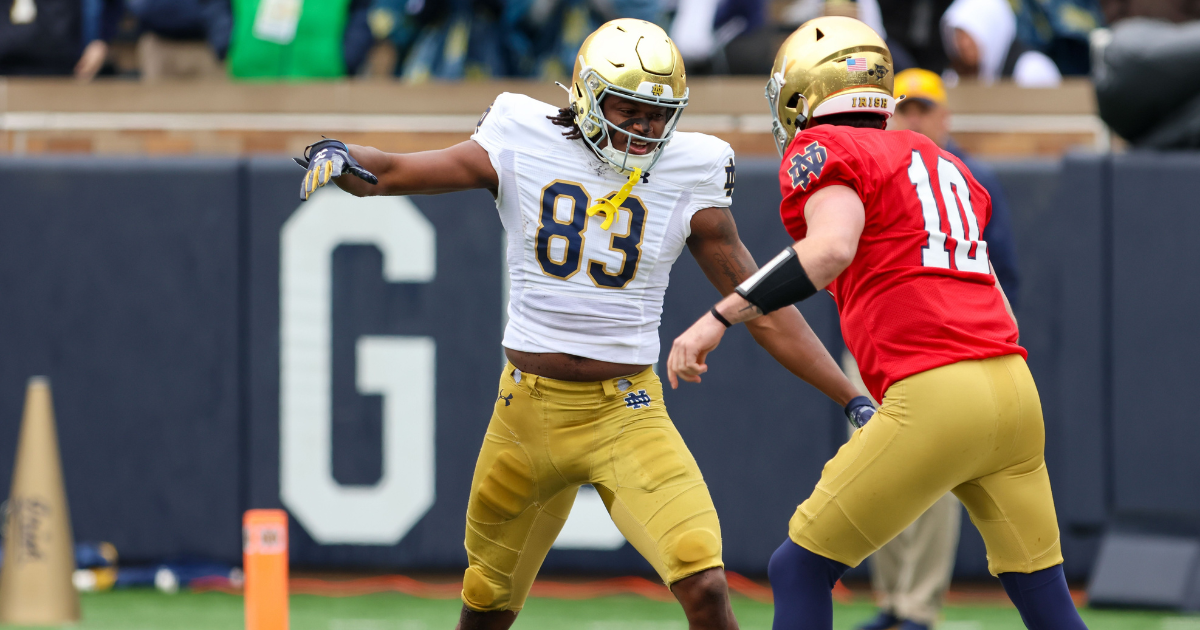 Why Jayden Thomas is the 7th most important Notre Dame player in 2023