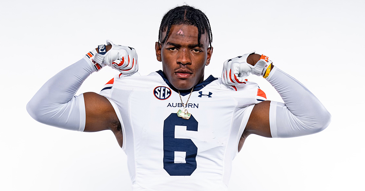 Social Slant: Auburn 5-star LB commit Demarcus Riddick in action