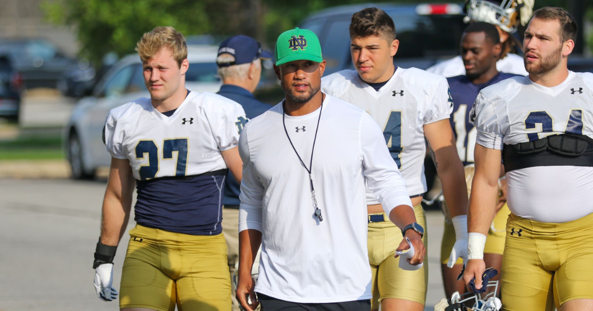Observations from Notre Dame football fall camp practice No. 9