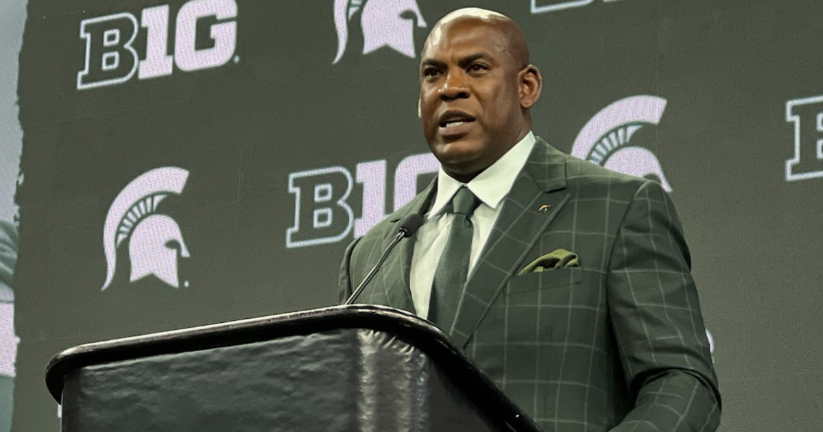 Mel Tucker lauds upgraded talent, depth at Michigan State at Big Ten Media Days